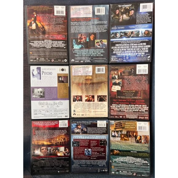 Horror & Thriller DVD Bundle, 9 Titles, Pre-Owned, Great Shape, Fast Shipping - Picture 2 of 7